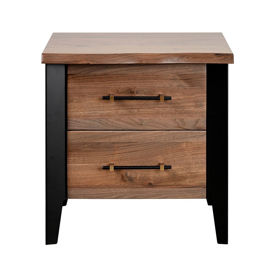 UPTOWN RUSTIC WALNUT NIGHTSTAND