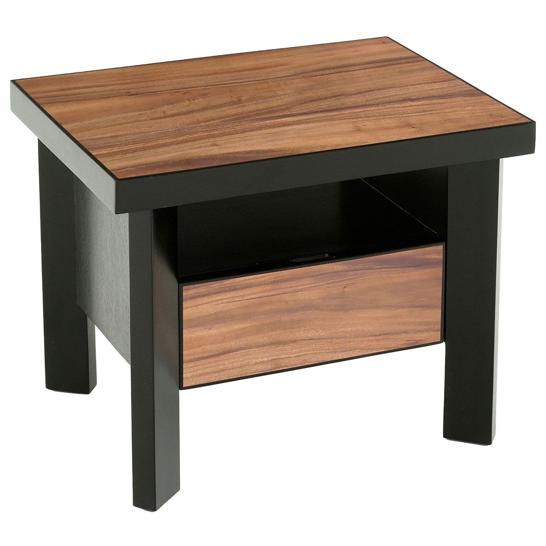 URBAN RUSTIC MAHOGANY NIGHTSTAND