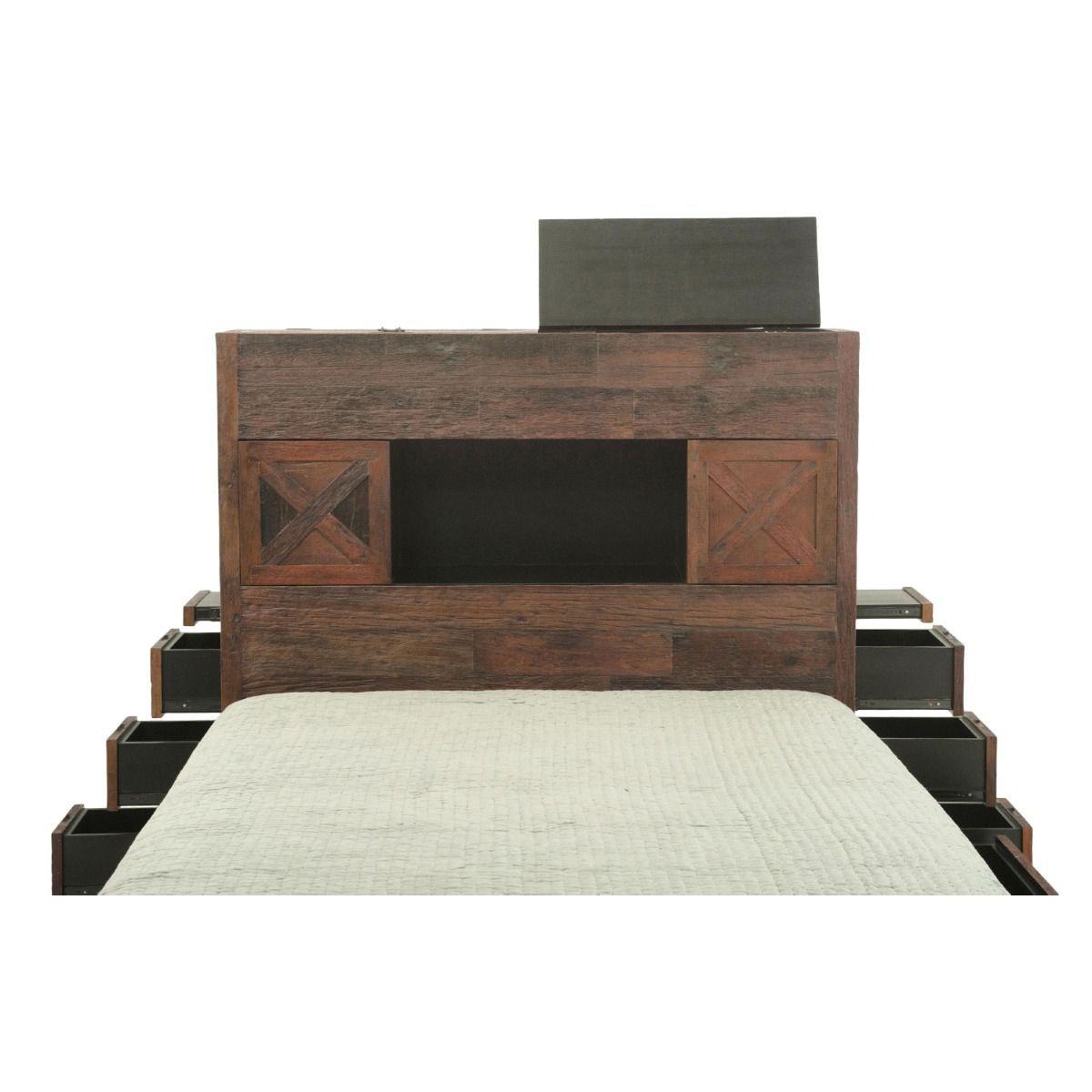 ULTIMATE STORAGE RECLAIMED PLATFORM BED