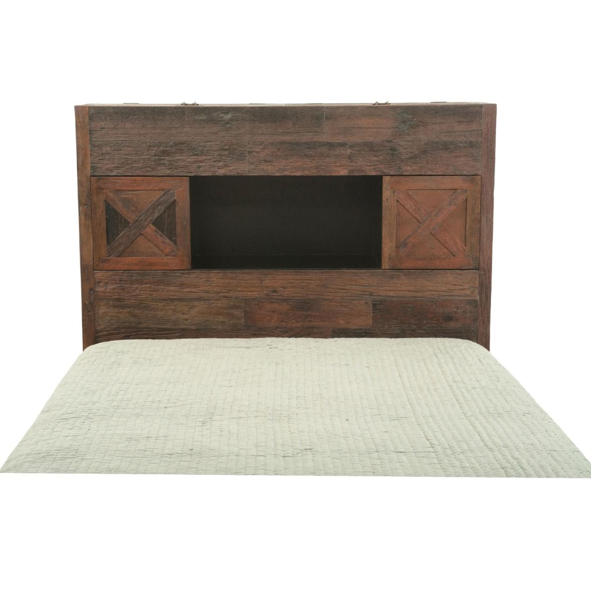 ULTIMATE STORAGE RECLAIMED PLATFORM BED