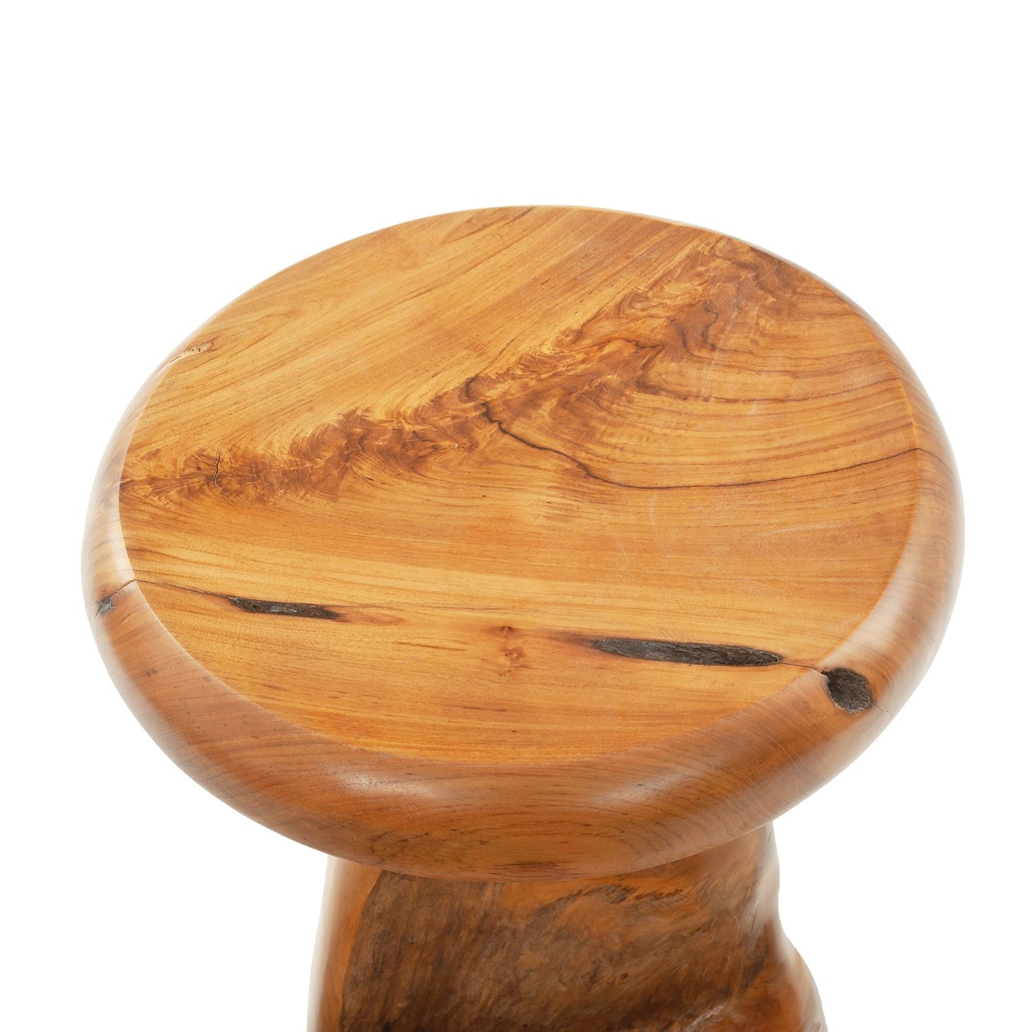 Round Teak Stool Wooden Stool In Bathroom Timber Shower Stool