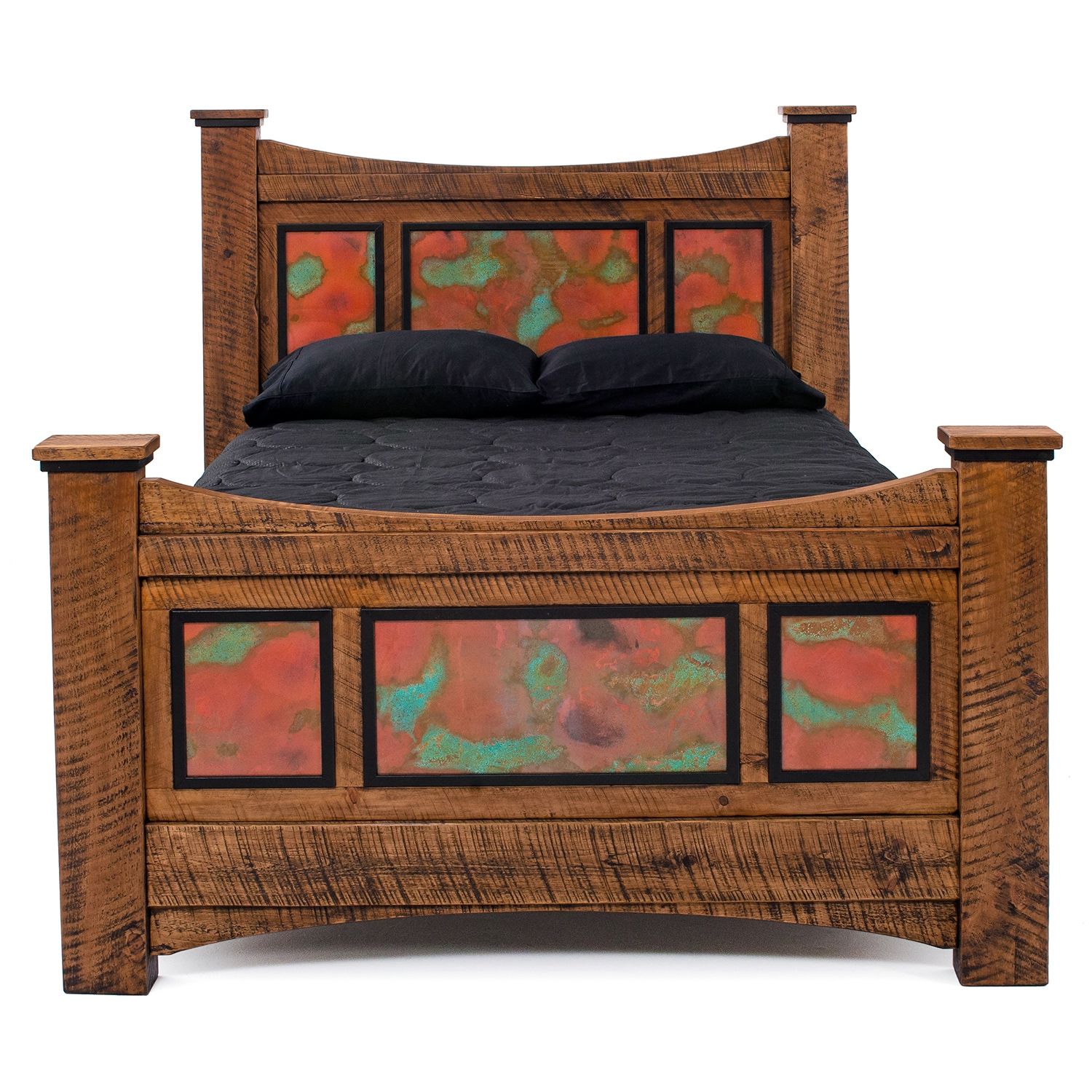COPPER MESA TRIPLE PANEL BED