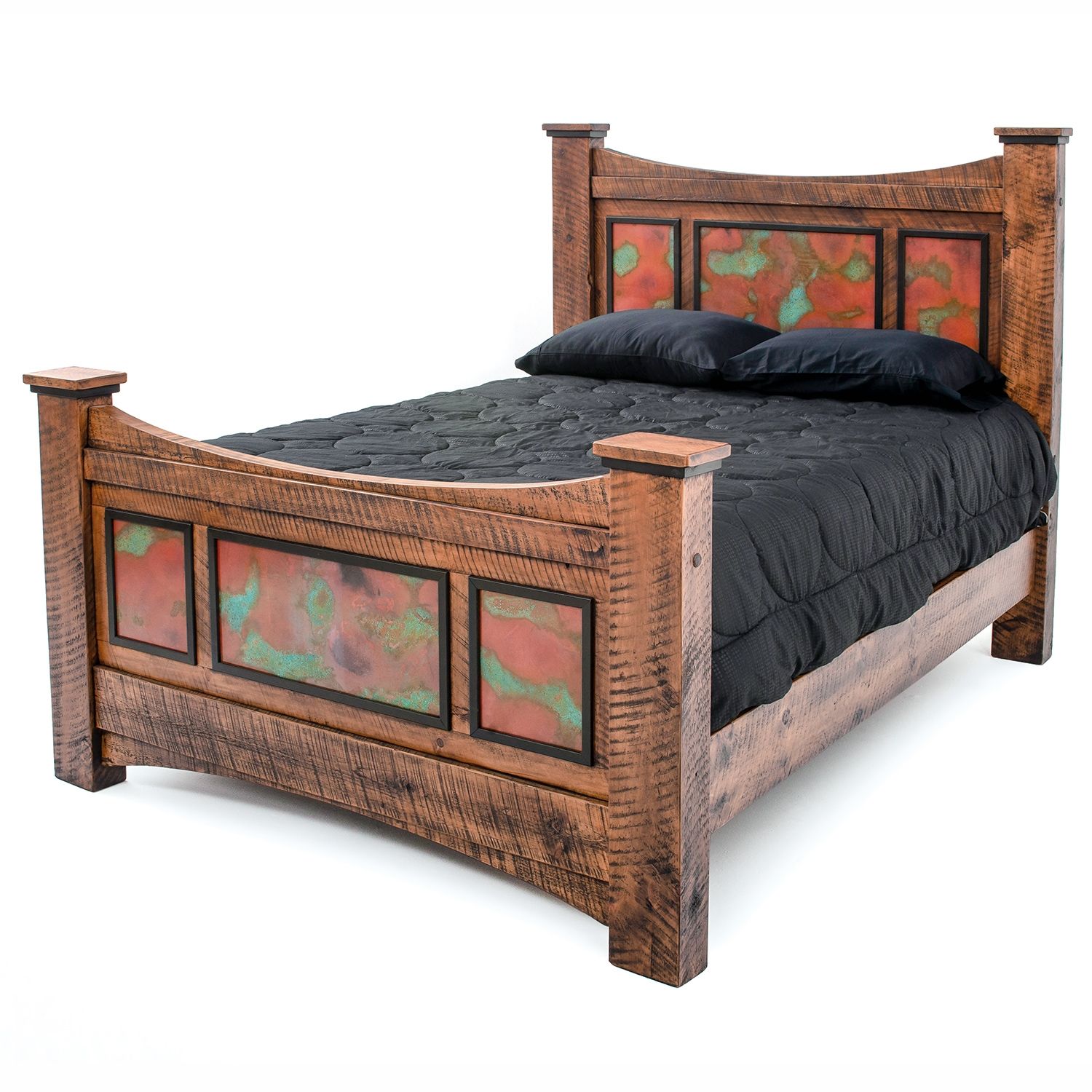 COPPER MESA TRIPLE PANEL BED