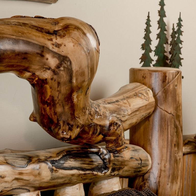 BEAVER CREEK ASPEN DOUBLE LOG BED