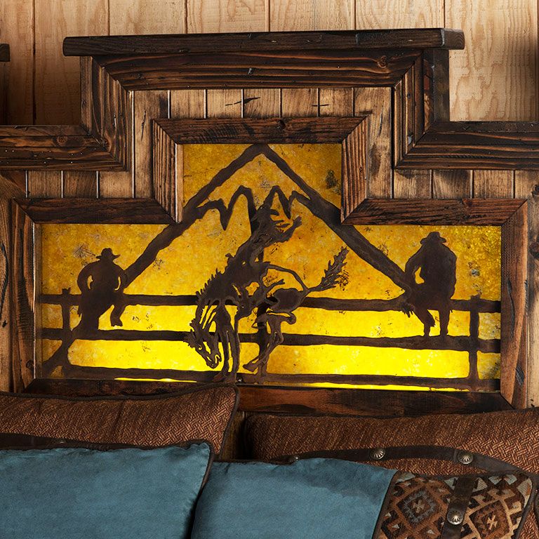 WILD WOODS WEATHERED TIMBER BED