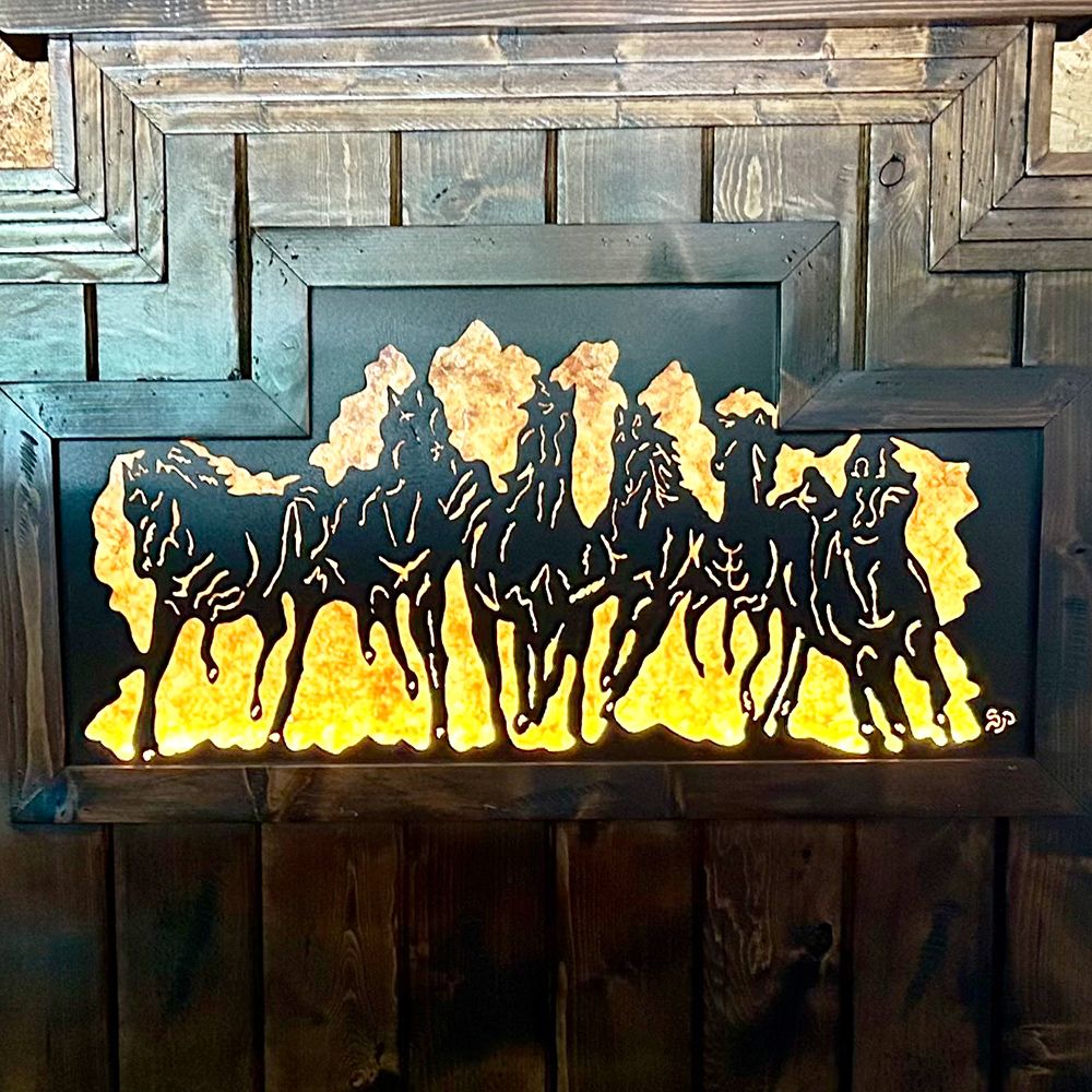 WILD WOODS WEATHERED TIMBER BED