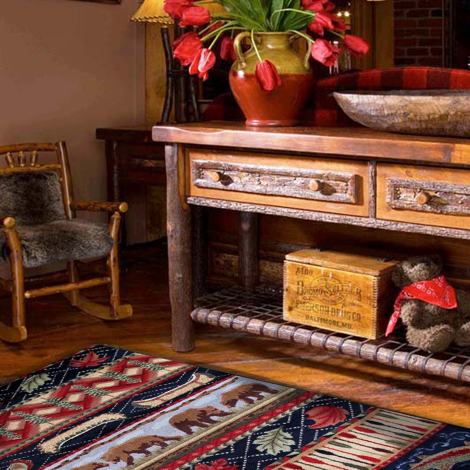 Wilderness Trek Rug Collection Ad Wildtrek