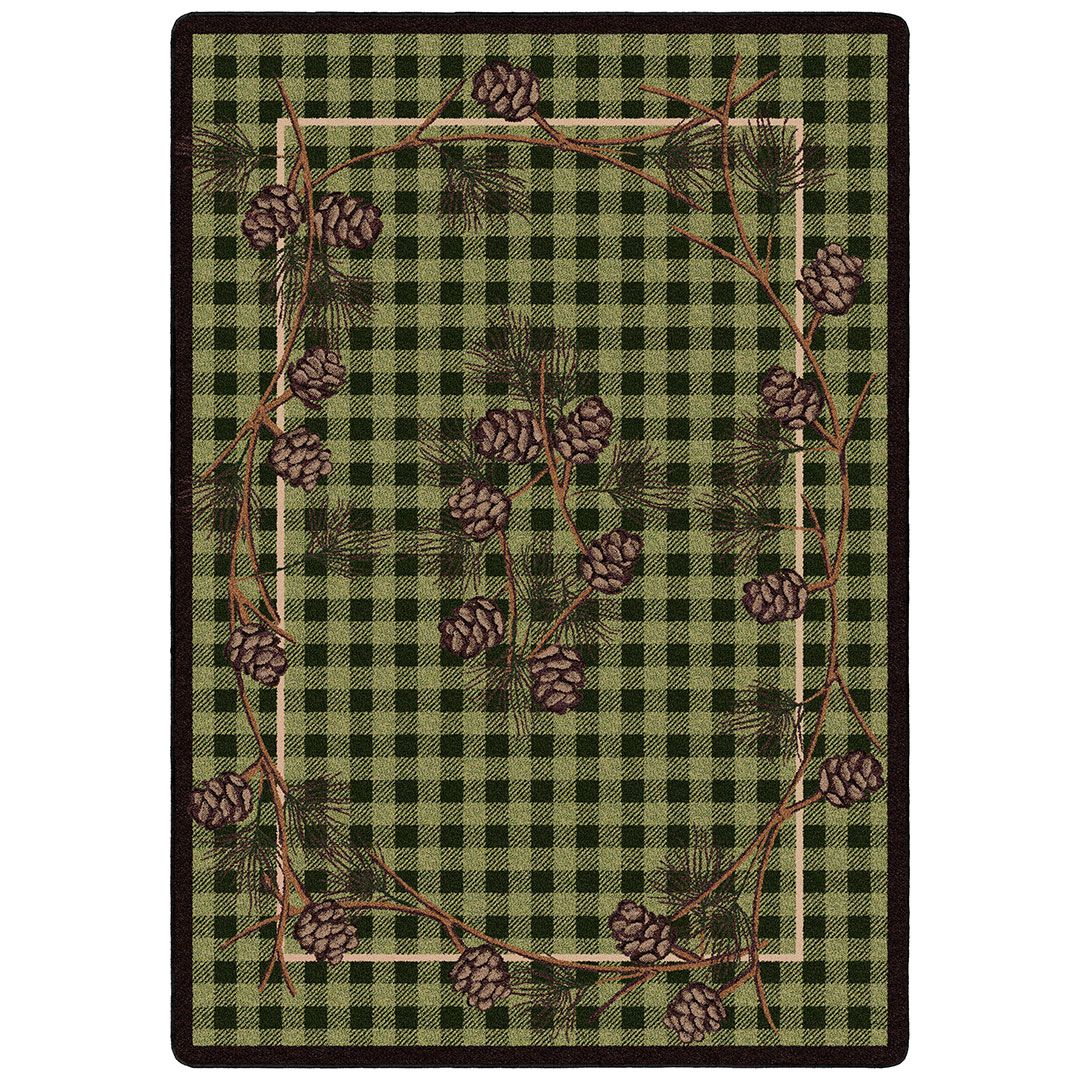 Pine Rugs Wooded Pines Rug Collection - Cabin Rugs