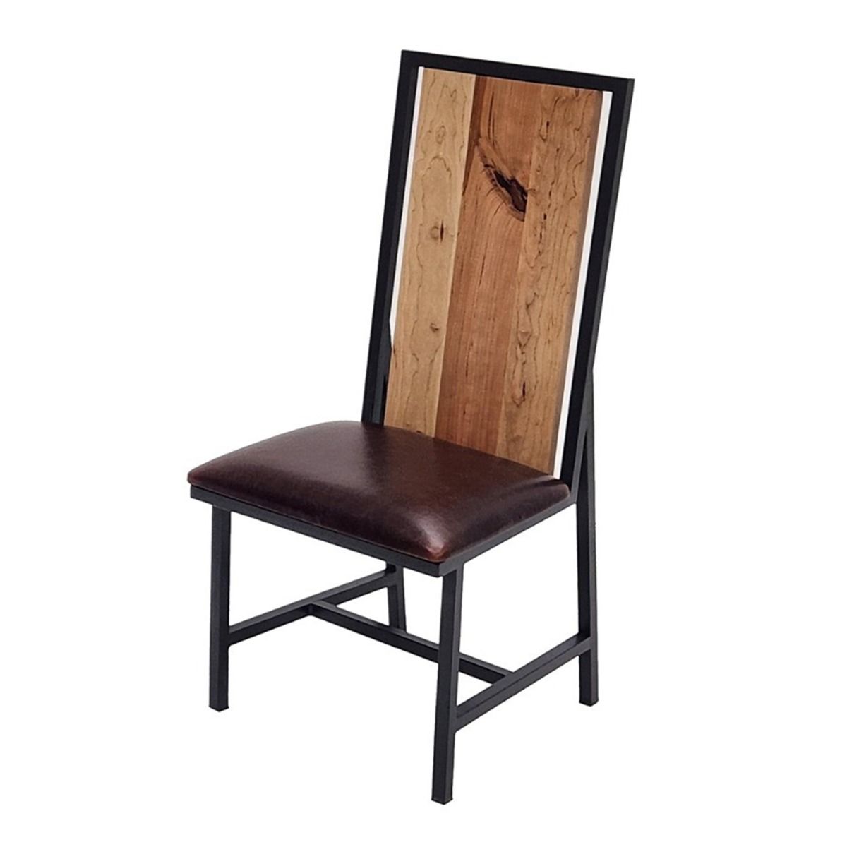 Woodland Industrial Style Dining Chair, image size:1200x1200