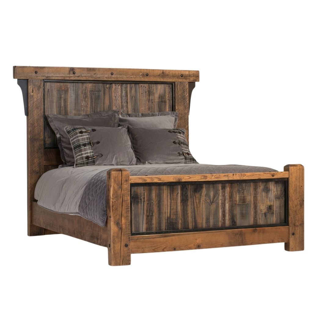 ADVENTURE MOUNTAIN TIMBER FRAME PANEL BED