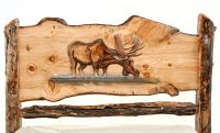Drinking Bull Moose