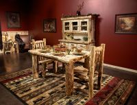 Light Aspen Dining Room in clear finish
