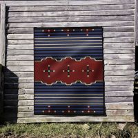 Big Chief Rug - Blue