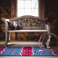 Big Chief Rug - Blue