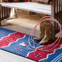 Big Chief Rug - Blue