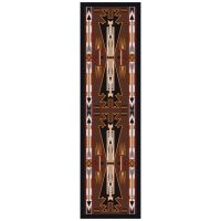 Horse Thieves Rug - Brown