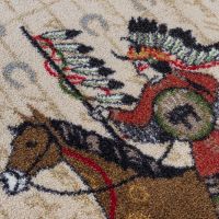 Battle Records Rug