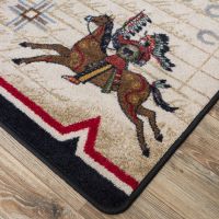 Battle Records Area Rug