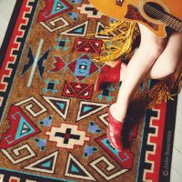 Four Rams Rug - Bright