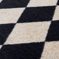 High Country Rooster Rug - Black