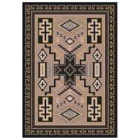 Double Cross Rug - Sandman