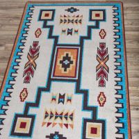 Old Crow Rug - Rust
