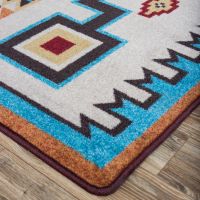 Old Crow Rug - Rust