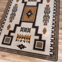 Old Crow Rug - Worn Saddle
