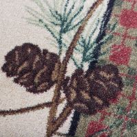 Delicate Pines Rug - Natural