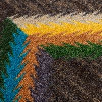 Hour Glass Rug - Bright