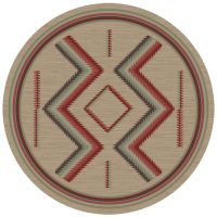 Hour Glass Rug - Fall