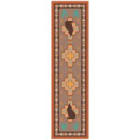 Howl at the Moon Rug - Desert Rose