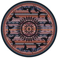 Ghost Rider Rug - Plum