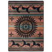 Ghost Rider Rug - Turquoise