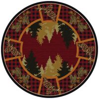 Plaid Woodsman Rug