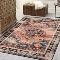 Persian Version Rug - Distressed Sunset