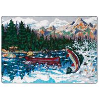 Paint By Numbers Vintage Rustic Rug