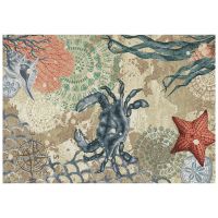 Latitude Adjustment Entry Rug - Parchment