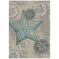 Shore Thing Rug - Ocean Blue