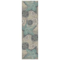Shore Thing Rug - Ocean Blue