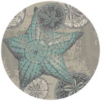 Shore Thing Rug - Ocean Blue