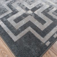 Distressed Bounty Rug - Asphalt