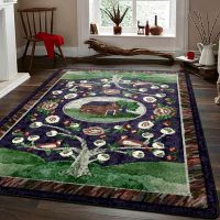 Home Sewn Rug - Midnight