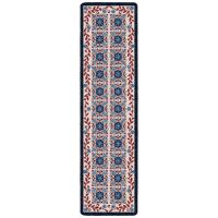 United Quilt Runner Rug - Antique Red, White & Blue