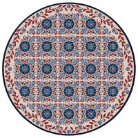 United Quilt Area Rug - Antique Red, White & Blue