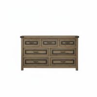 Heritage Pine 7 Drawer Dresser