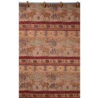 Optioinal Moose Shower Curtain
