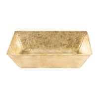 15” Rectangular Polished Brass Terra Firma Brass Vessel Sink