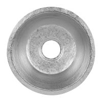 16" Round Nickel Terra Firma Copper Bar & Prep Sink - 3.5" Drain