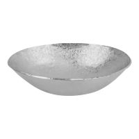 17" Oval Nickel Terra Firma Copper Vessel Sink
